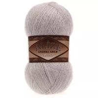 Пряжа Alize Angora Gold Simli, 20 % шерсть, 75 % акрил, 5 % люрекс, 100 г, 500 м, 1 шт., 168 белая зима