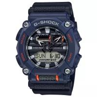 Наручные часы CASIO G-Shock GA-900-2A, черный, синий