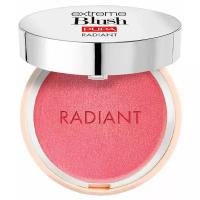 Pupa подсвечивающие компактные румяна Extreme Blush Radiant, 020 pink party