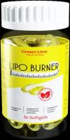 Жиросжигатель для похудения в капсулах Lipo Burner для женщин и мужчин CLA Green Line Nutrition