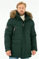 Куртка мужская утепленная FERGO, зеленый, размер 3XL