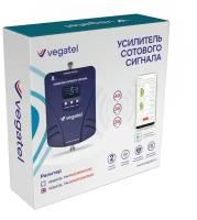 Усилитель сотовой связи и интернета 2G/3G/4G LTE репитер VEGATEL TN-1800/2100/2600 комплект две антенны + два кабеля