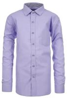 Школьная рубашка Imperator, размер 134-140, фиолетовый
