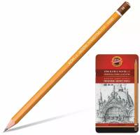 KOH-I-NOOR Набор чернографитных карандашей Art серия 1500 12 шт (1502012008PL) оранжевый