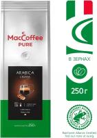 Кофе в зернах MacCoffee PURE Arabica Crema, 250 г