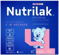 Смесь Nutrilak Premium 4, c 18 месяцев, 900 г