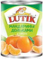 Мандарины Lutik дольки в сиропе 314мл