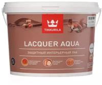 Tikkurila Euro Lacquer Aqua антисептирующий водный лак (бесцветный, матовый, 2,7 л)
