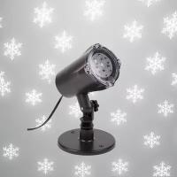 Проектор NEON-NIGHT Белые снежинки 601-263