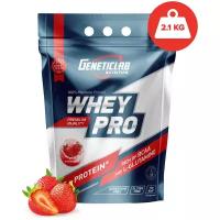 Протеин сывороточный Geneticlab Nutrition Whey Pro (2100 г) Клубника