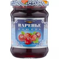 Варенье Экопродукт клюква, банка 325 г