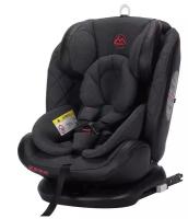 Автокресло поворотное Luxmom, 0-36кг Isofix (0-12лет), черный