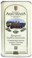 Монастырское оливковое масло Agia Triada 1л (Греция, Крит, Extra Virgin, жесть)