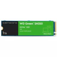 SSD диск Western Digital Green SN350 M.2 2280 1.0 Tb PCIe Gen3 x4 NVMe QLC (WDS100T3G0C)