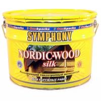 Антисептик для дерева Symphony Nordic Wood Silk 9 л, Кедр