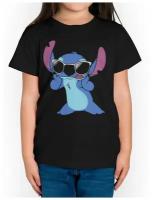 Футболка DREAM SHIRTS, хлопок, размер 9-10 лет, черный