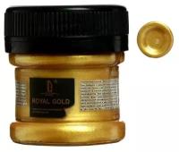 LUXART Краска акриловая, LUXART. Royal gold, 25 мл, с высоким содержанием металлизированного пигмента, золото лимонное