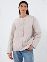 Куртка ZARINA женская 2163439139,цвет:серо-бежевый,размер:40