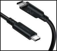 Кабель Choetech USB C 4,0 PD 100 Вт, 8К, 40 Гбит/с, 0,8 м (XCC-1028)