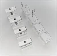 Монтажный комплект креплений для трубчатых радиаторов ZEHNDER, ARBONIA, цвет белый