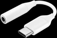 Переходник/адаптер Samsung USB Type-С - Mini Jack 3.5 mm (EE-UC10J), 0.09 м, белый