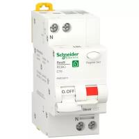 Дифференциальный автомат Schneider Electric Resi9 2П 30 мА 6 кА AC электромеханический 10 А 30 мА