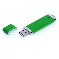 Промо флешка пластиковая «Орландо» (512 МБ / MB USB 2.0 Зеленый/Green 002 Недорогая юсб флешка оптом от качественного интернет магазина)