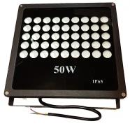 Светодиодный прожектор SMD премиум с линзой 50 Ватт - Цвет свечения:Белый 5500-6000K