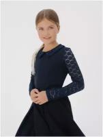 Школьная блузка для девочек Ника БШ20021Д Розовый (140)