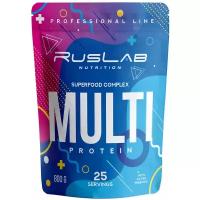 Многокомпонентный протеин MULTI PROTEIN,белковый коктейль для похудения (800 гр),вкус ванильное мороженое