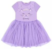 Платье Me & We, размер 116, фиолетовый