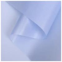Бумага тишью водоотталкивающая с ламинацией, цвет голубой лёд, 58 см х 5 м 75 микрон 4608858
