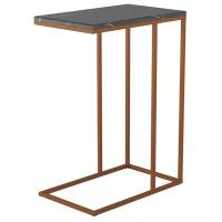 Придиванный столик Агами Купер PRIME h=70 см цвет: черный мрамор