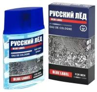 Одеколон мужской русский ЛЁД BLUE LABEL, 60 мл