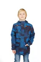Демисезонная куртка на мальчика подростка 23-990 Twilight blue