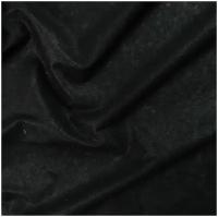 Ткань прикладная флизелин (черный) 100% полиэстер италия 50 cm*154 cm
