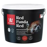 Краска водно-дисперсионная Tikkurila Endangered Colour глубокоматовая Red Panda Red 2.7 л