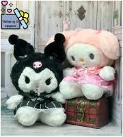 Мягкие игрушки набор Kuromi и Cinnamoroll 20 см