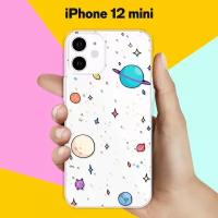 Силиконовый чехол Звезды и планеты на Apple iPhone 12 mini
