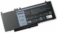 Аккумулятор для ноутбука Dell Latitude E5470 E5570 (7.4V 6460mAh) P/N: 6MT4T 7V69Y 8V5GX G5M10 TXF9M