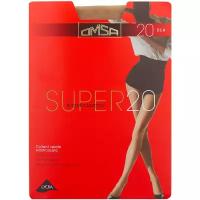 Колготки Omsa Super, 20 den, размер 4, бежевый, коричневый