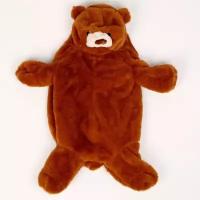 Freshline Шкура мягкой игрушки «Медведь», 50 см, цвет коричневый