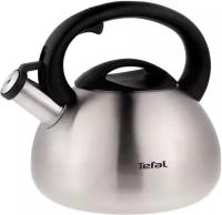 Tefal Чайник со свистком C7921024, 2.5 л, стальной