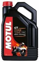 Синтетическое моторное масло Motul 7100 4T 10W40, 4 л