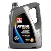 Синтетическое моторное масло Petro-Canada Supreme Synthetic 0W-30, 5 л