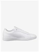 Кроссовки, PUMA Puma Smash Wns v2 L, Женские, размер 5; White- White