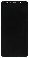 Дисплей для Samsung Galaxy A7 2018 A750F в сборе с тачскрином Черный (AMOLED)