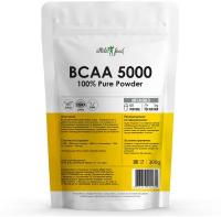 Аминокислоты БЦАА восстановление, рост мышц Atletic Food 100% Pure BCAA 5000 (2:1:1) - 300 грамм, натуральный