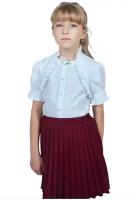 Школьная юбка Инфанта, модель 70317, цвет бордовый, размер 146/76
