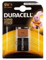 Батарейка алкалиновая Duracell 6LF22 MN1604 BL-1 Крона 9V упаковка 1 шт. 6LF22 MN1604 BL-1